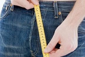 measuring the size of the penis before enlargement